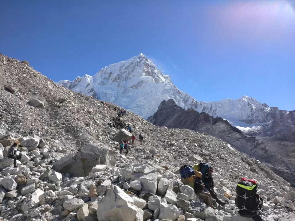 Photo of Everest Base Camp - path to the top of the world by Rishi Datta