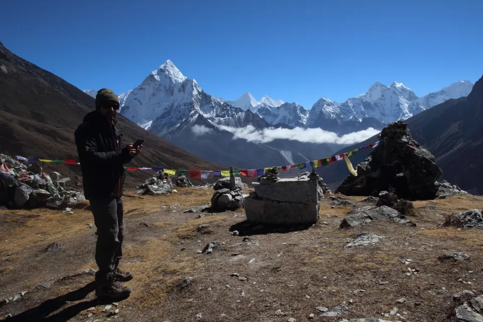 Photo of Everest Base Camp - path to the top of the world by Rishi Datta