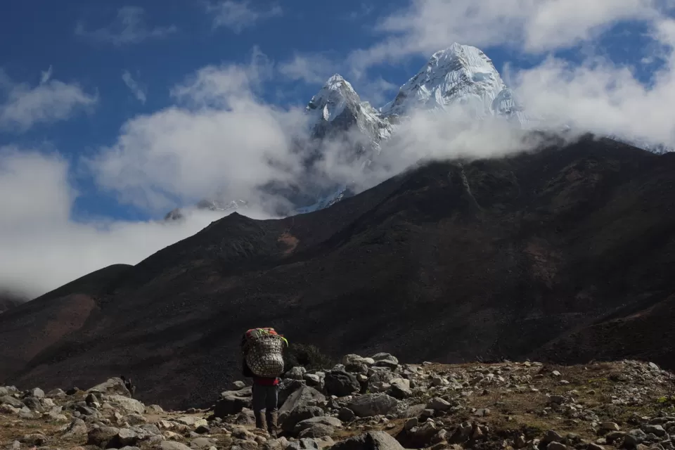Photo of Everest Base Camp - path to the top of the world by Rishi Datta