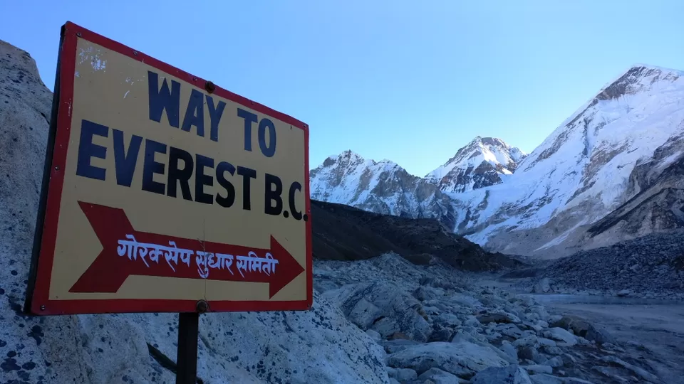 Photo of Everest Base Camp - path to the top of the world by Rishi Datta