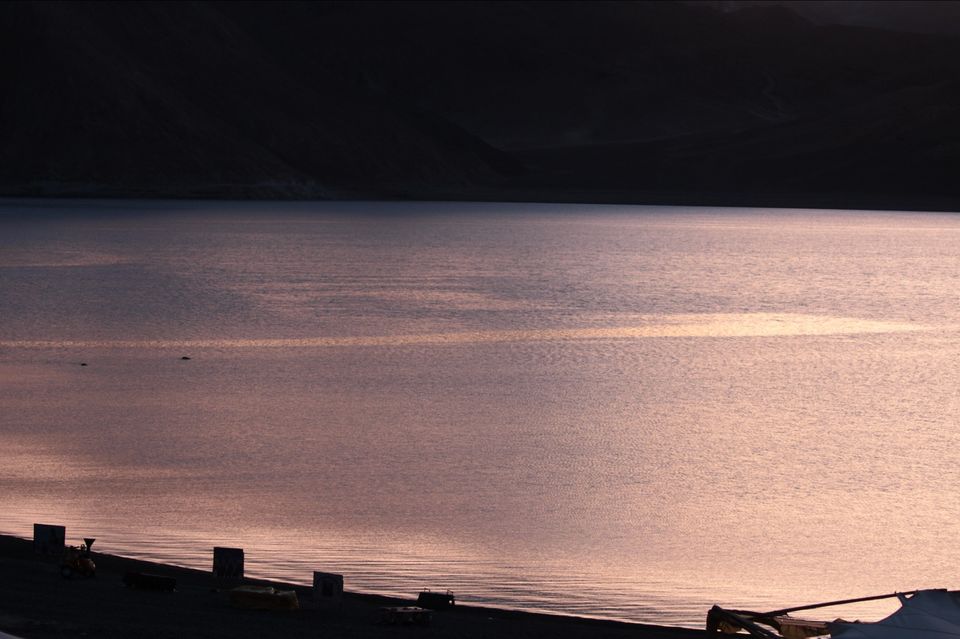 Photo of Pangong Tso by Writer Sam