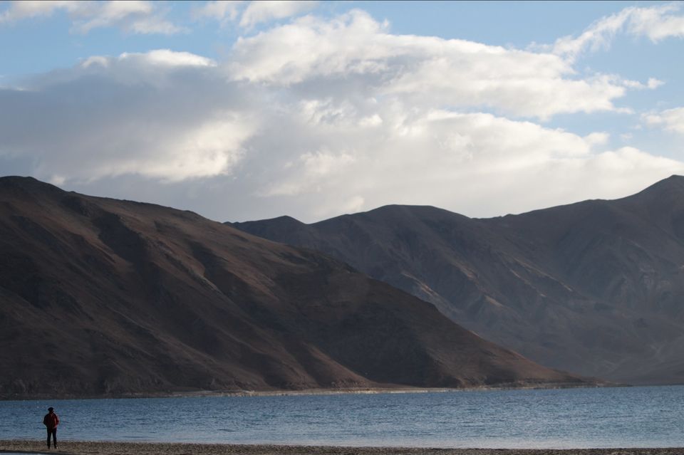Photo of Pangong Tso by Writer Sam
