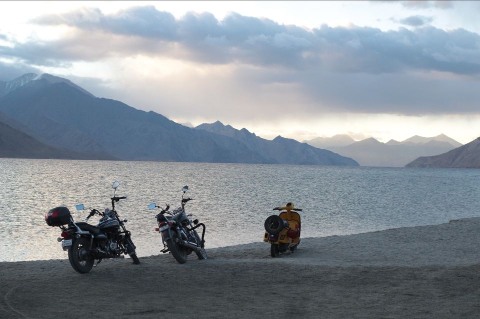 Photo of Pangong Tso by Writer Sam