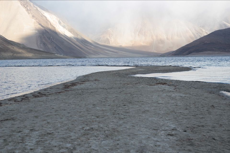 Photo of Pangong Tso by Writer Sam