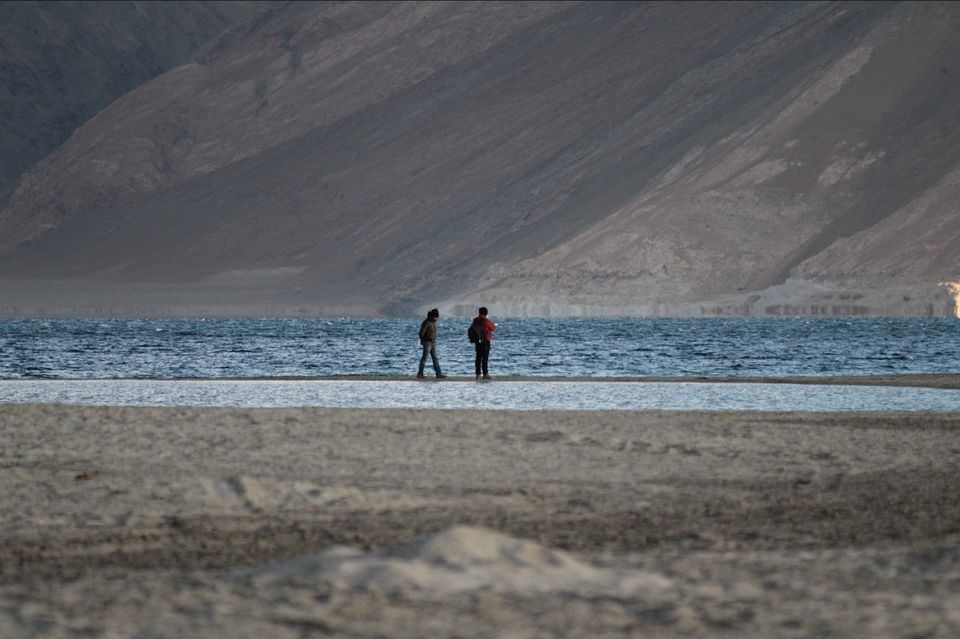 Photo of Pangong Tso by Writer Sam