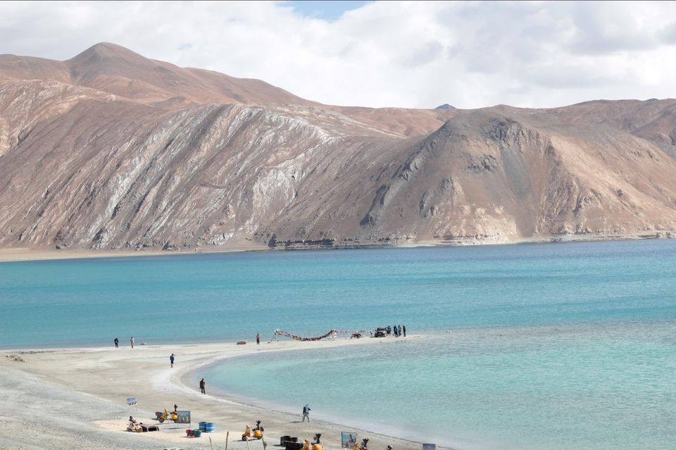 Photo of Pangong Tso by Writer Sam