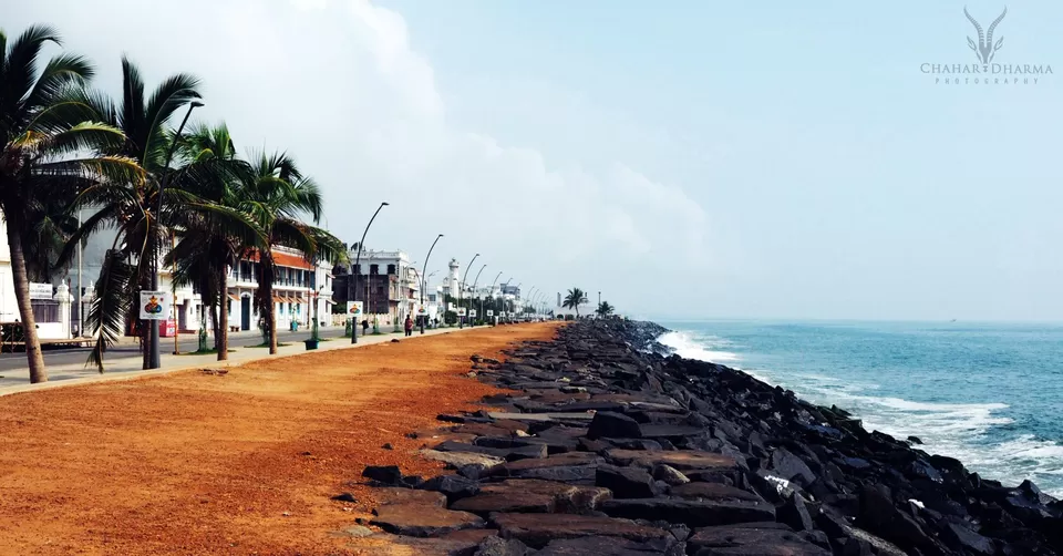 Photo of Promenade Beach, Pondicherry, Puducherry by Dharmendra Chahar