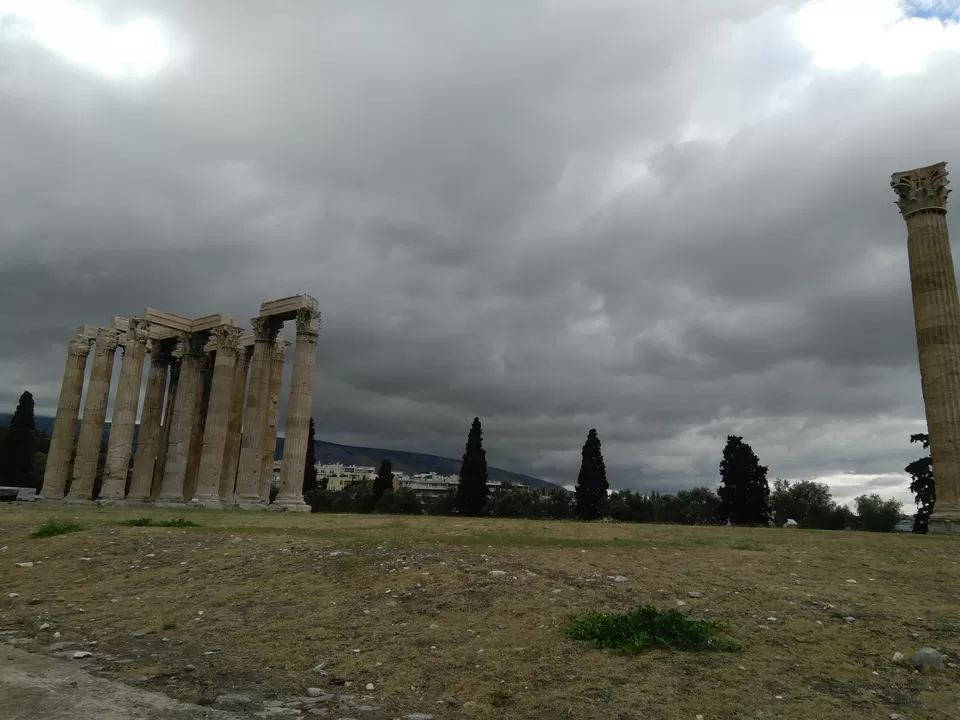 Photo of Temple of Zeus, Athens, Greece by Arjun Chaudhuri