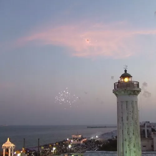 Photo of Pondicherry Light House, Dubrayapet, Puducherry, India by Stamped Passport_Charu