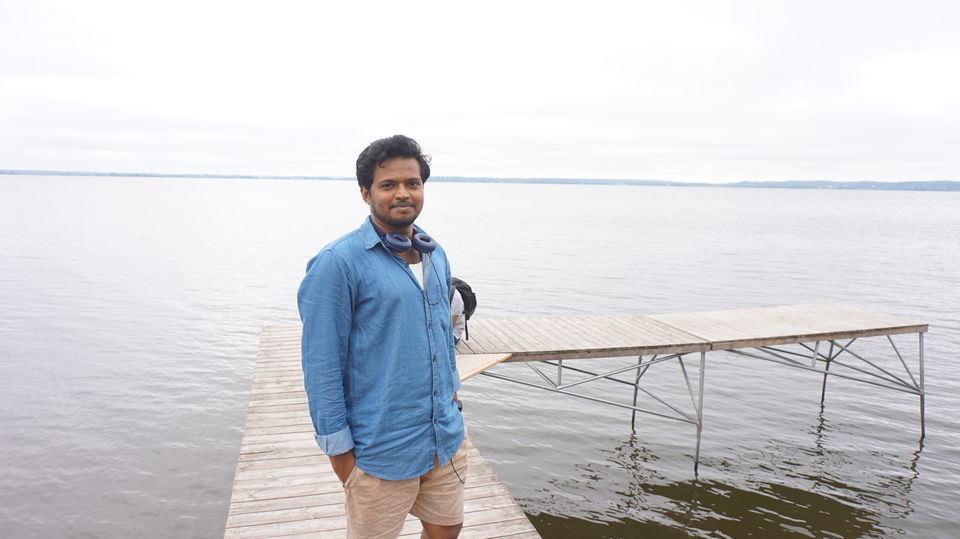 Photo of A bicycle ride on a weekend. Roxen lake! by Manoj D Kashyap