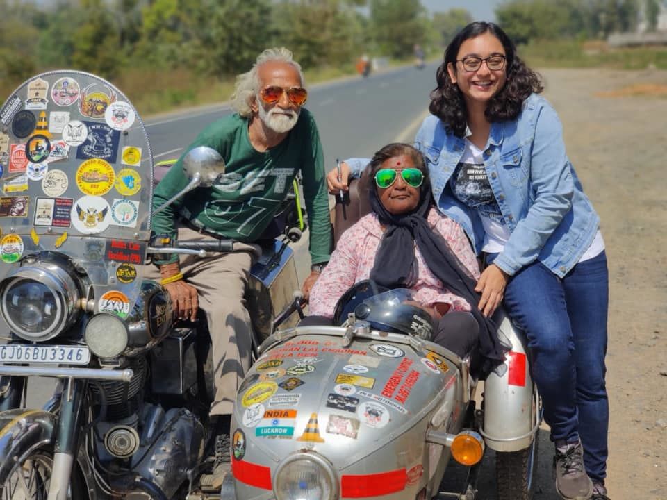 Photo of Pan India Road trip on bike at 77, this elderly couple are giving couple goals 5/8 by Mastane Musafir
