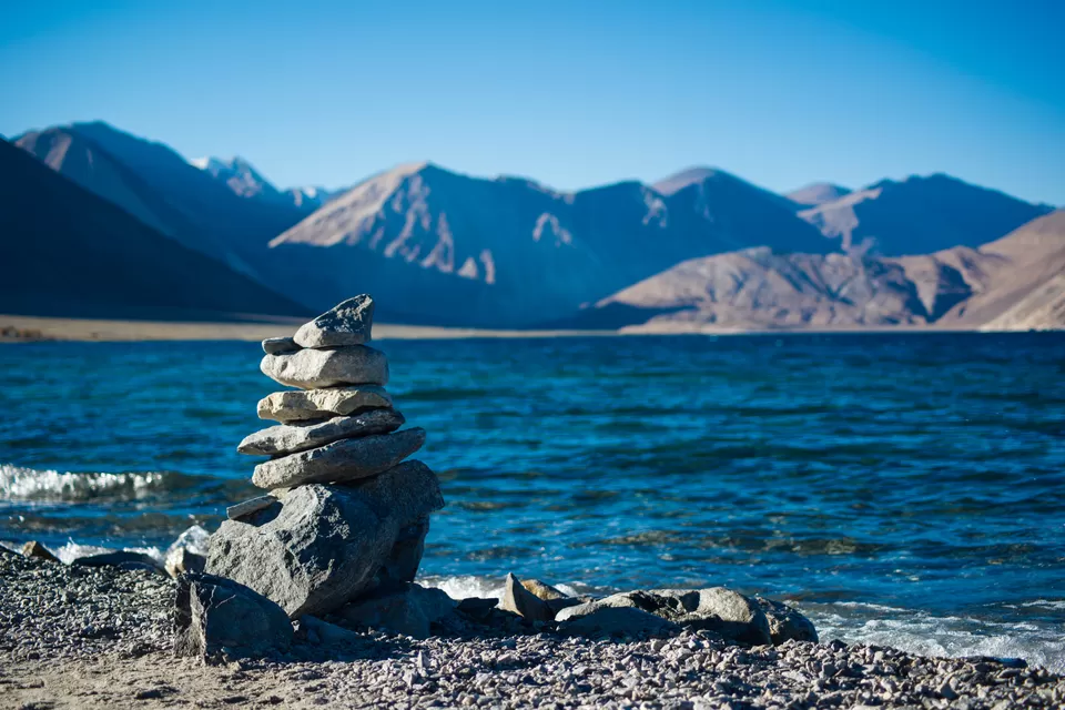 Photo of Pangong Tso by Aasish Sudarsanan