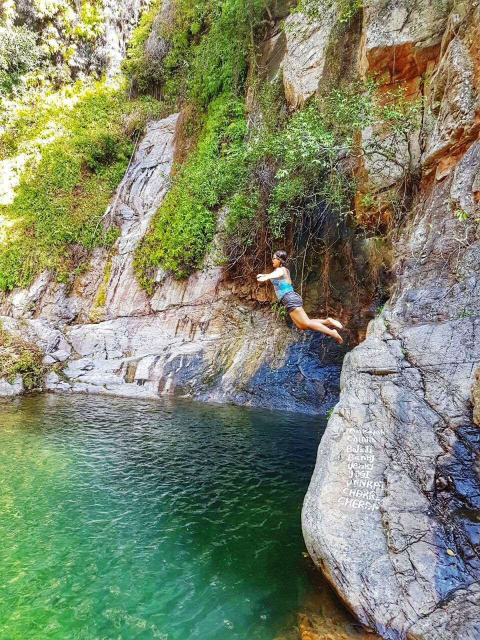 Photo of Cliff Diving,Trekking And Exploring the Emerald Pool in Nagalapuram by Richa Devi