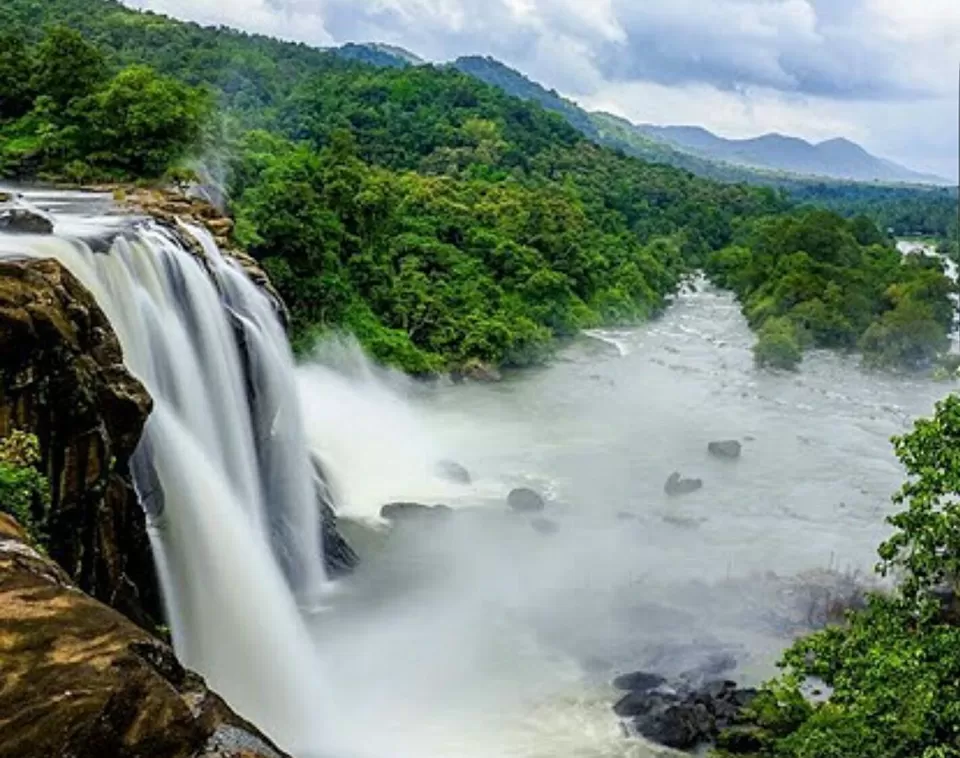 Photo of Athirapally Waterfalls, Pariyaram, Kerala, India by Richa Devi