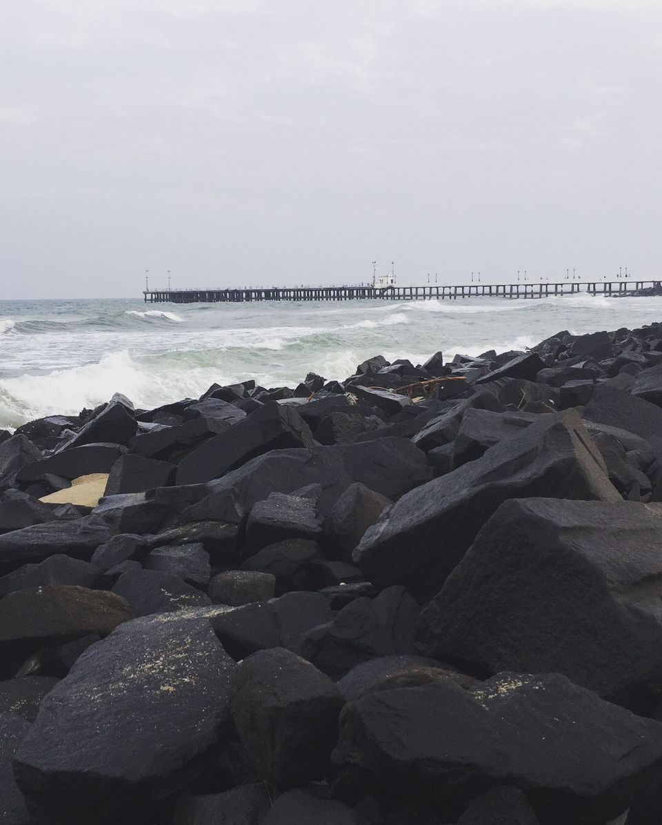 Photo of Rock Beach, White Town, Puducherry, India by Jatin Gangwani