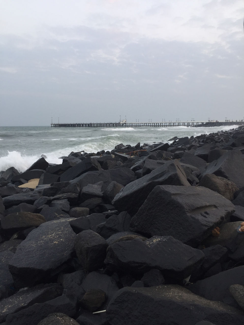 Photo of Rock Beach, White Town, Puducherry, India by Jatin Gangwani