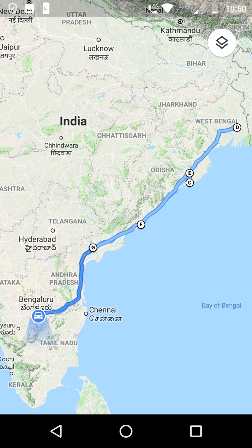 Photo of Bangalore > Kolkata > Bangalore - A 4000km Roadtrip via Vizag & Puri by Jai Sharma