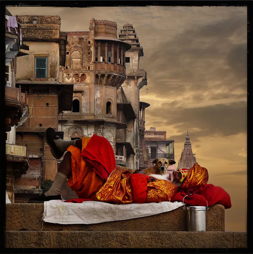 Photo of Kedar Ghat, Varanasi, Uttar Pradesh, India by Rahul