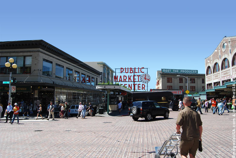 Photo of Pike Place Market Seattle, Pike Street, Seattle, WA, United States by Rahul