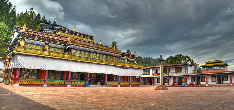 Photo of Rumtek Monastery, Gangtok, Sikkim, India by Rahul