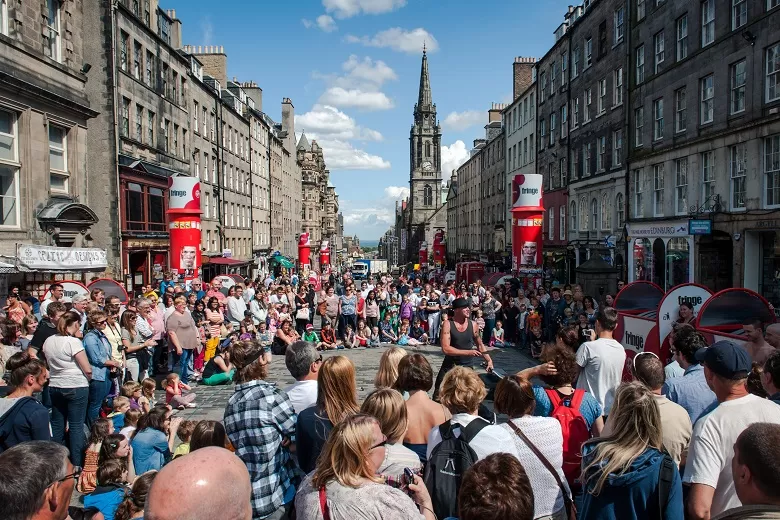 Photo of The Royal Mile, Edinburgh, United Kingdom by Rahul