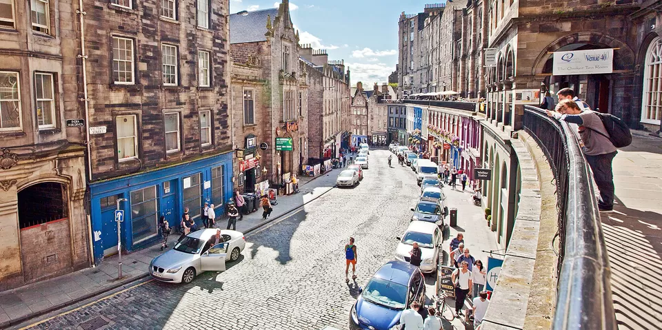 Photo of The Royal Mile, Edinburgh, United Kingdom by Rahul