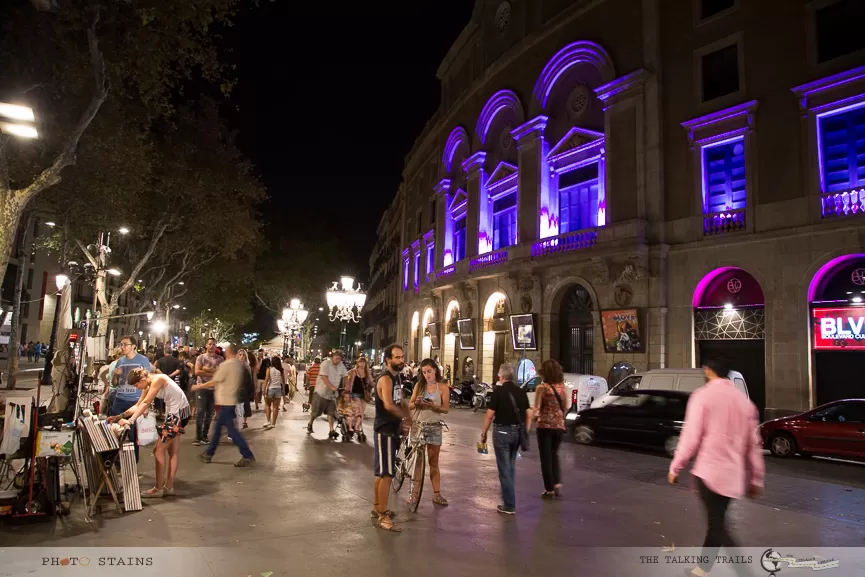 Photo of La Rambla, Barcelona, Spain by Kanika Kalia