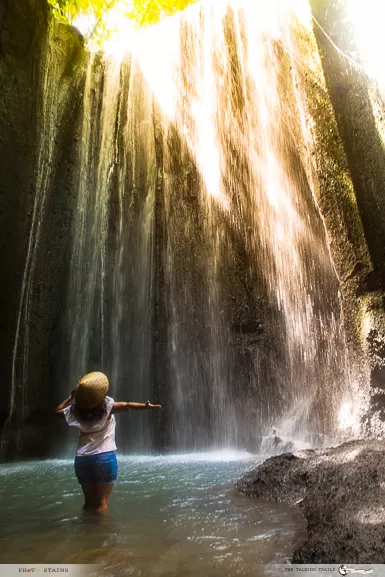 Photo of Tukad Cepung Waterfall, Tembuku, Bangli Regency, Bali, Indonesia by Kanika Kalia