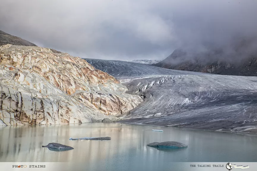 Photo of Rhône Glacier, Obergoms, Switzerland by Kanika Kalia