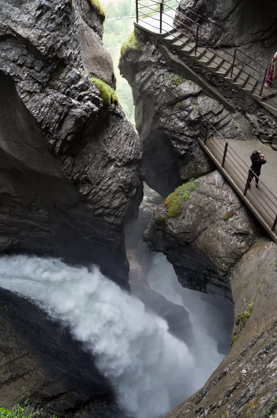 Photo of Trümmelbach, Lauterbrunnen, Switzerland by Kanika Kalia
