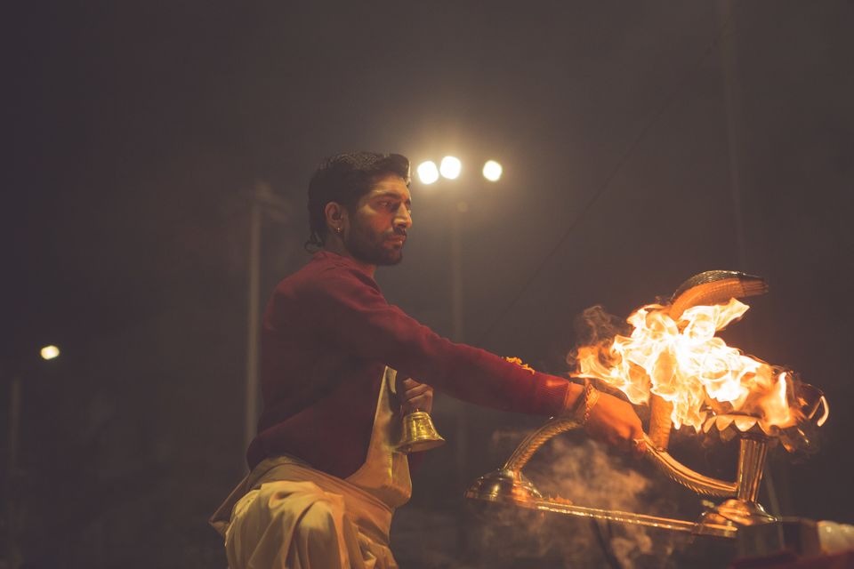 Photo of Ganga Aarthi at Varanasi by nithinpn86
