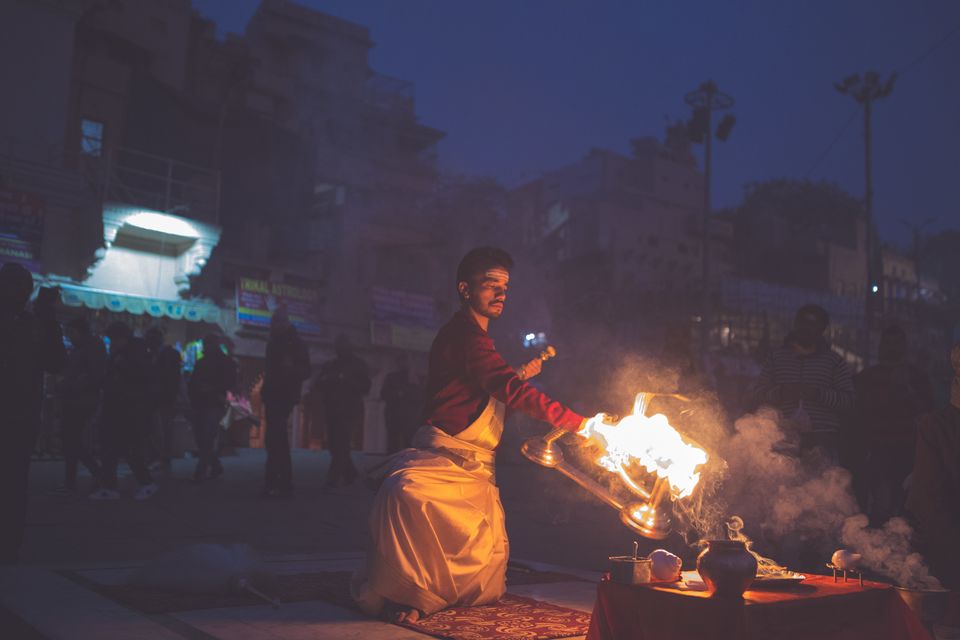 Photo of Ganga Aarthi at Varanasi by nithinpn86