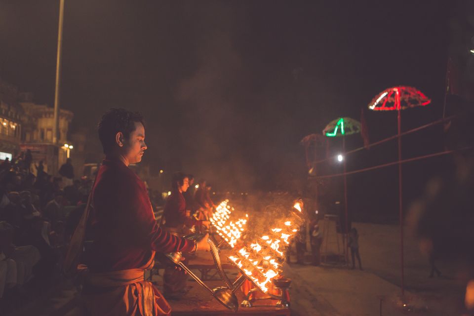 Photo of Ganga Aarthi at Varanasi by nithinpn86