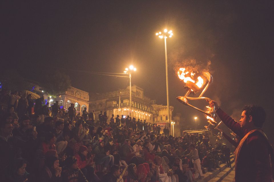 Photo of Ganga Aarthi at Varanasi by nithinpn86