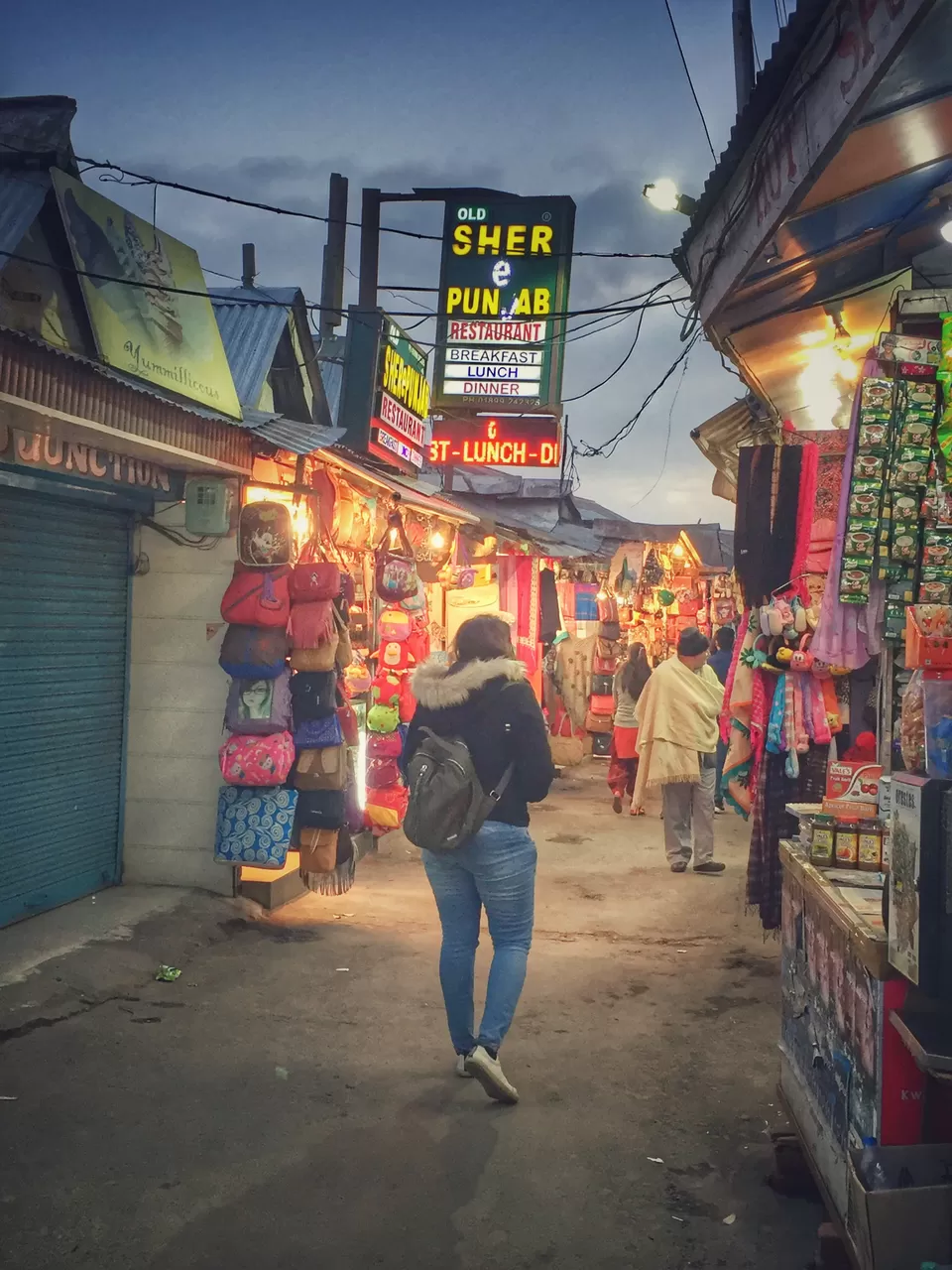 Photo of Gandhi Chowk Market, Moti Tiba, Dalhousie, Himachal Pradesh, India by Pooja Shah