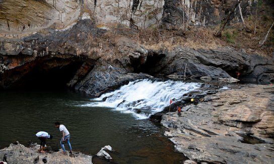 Photo of Syntheri Rocks, Gund, Karnataka, India by Shadows Galore