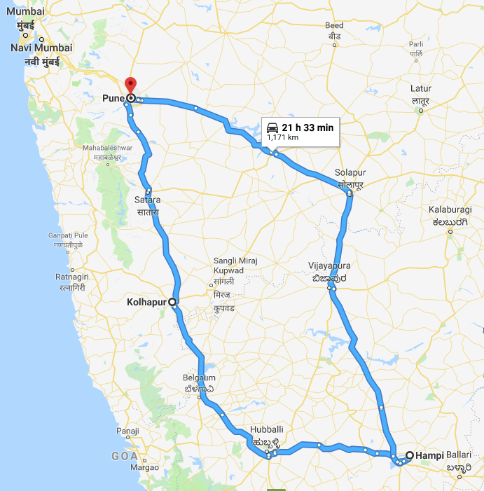 Photo of Pune to Hampi - Road Trip 600 km by sujald