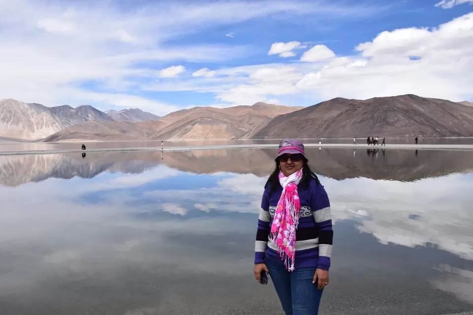Photo of Pangong Tso by Ranjani Surashastry