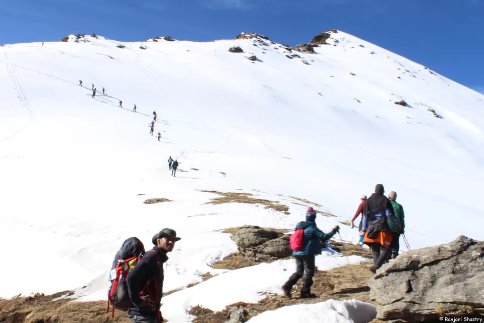 Photo of Kedarkantha Summit, Bandiyar, Uttarakhand, India by Ranjani Surashastry