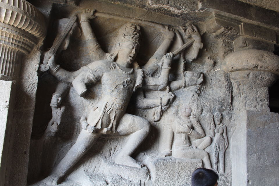 Photo of Ellora Caves, Verul, Maharashtra, India by Manju Gawde