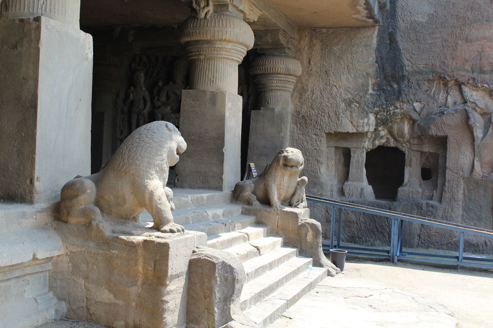 Photo of Ellora Caves, Verul, Maharashtra, India by Manju Gawde