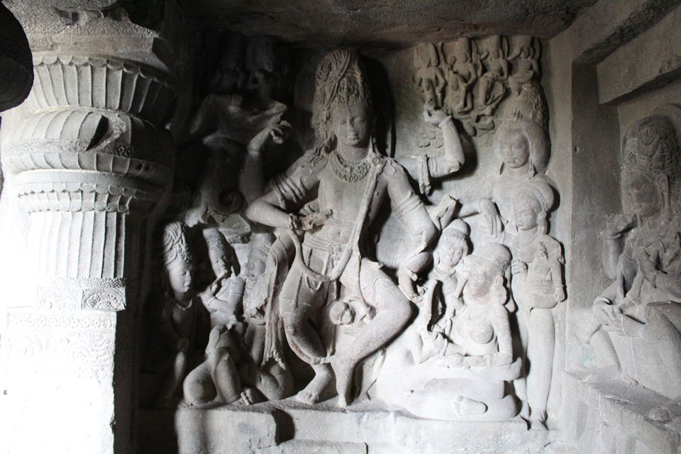 Photo of Ellora Caves, Verul, Maharashtra, India by Manju Gawde