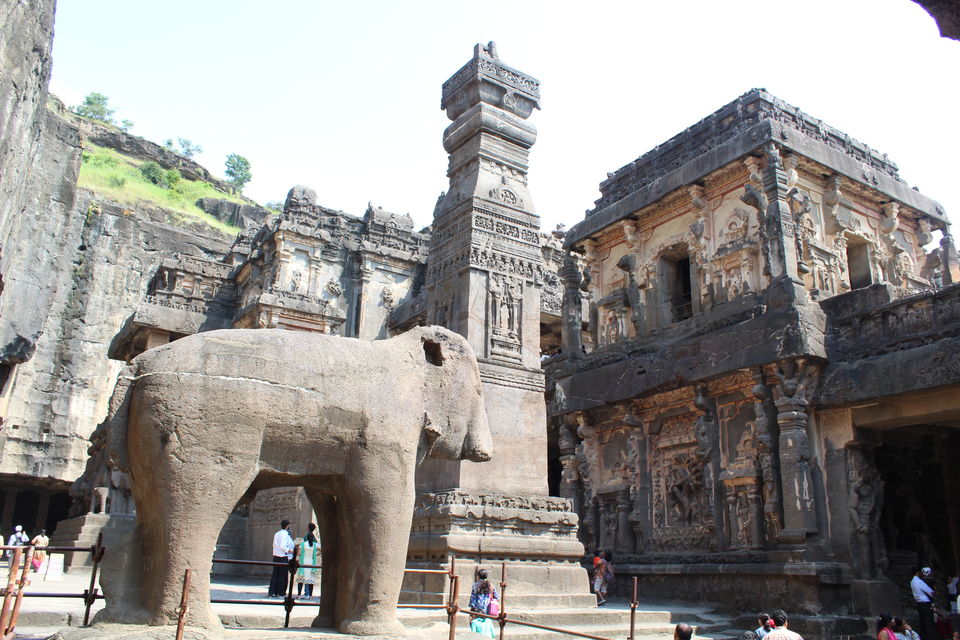 Photo of Ellora Caves, Verul, Maharashtra, India by Manju Gawde