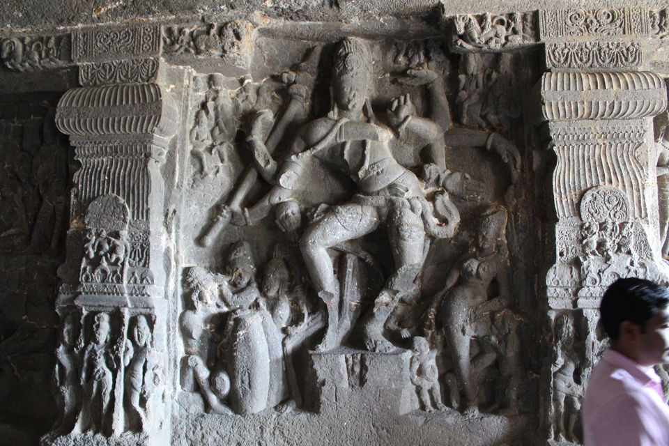 Photo of Ellora Caves, Verul, Maharashtra, India by Manju Gawde