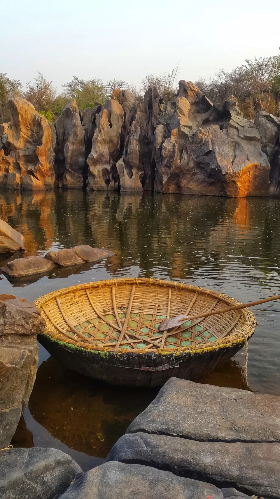 Photo of Cliff Jumping Off The Rocks Of Hampi by Offbeat Voyagers