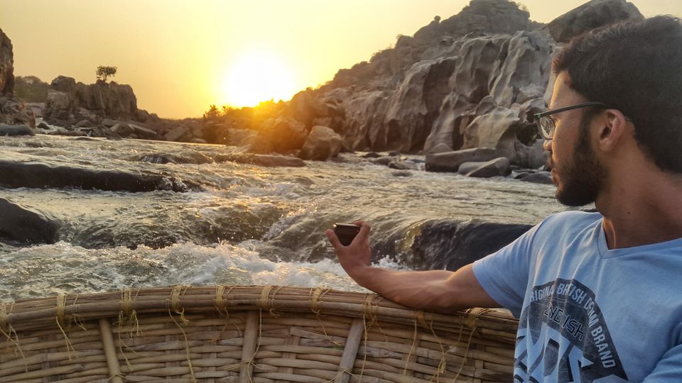 Photo of Cliff Jumping Off The Rocks Of Hampi 1/1 by Offbeat Voyagers