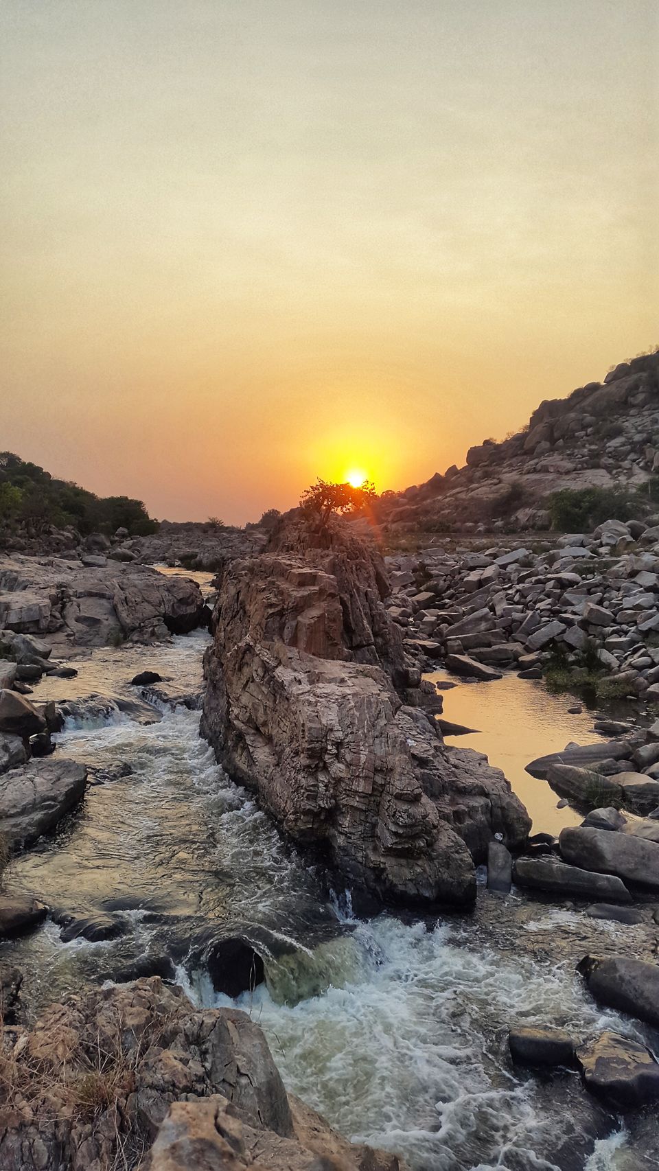 Photo of Cliff Jumping Off The Rocks Of Hampi by Offbeat Voyagers