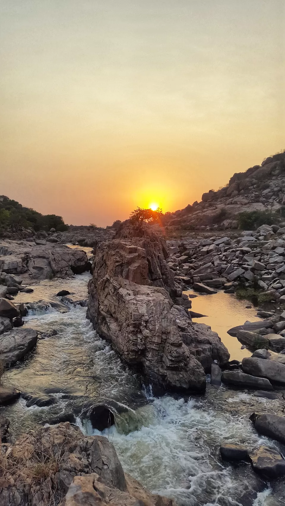 Photo of Cliff Jumping Off The Rocks Of Hampi by Offbeat Voyagers