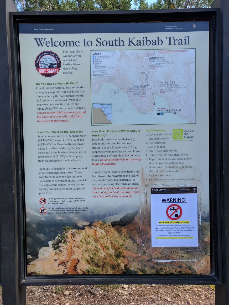Photo of South Kaibab Trailhead, Grand Canyon Village, AZ, USA by Offbeat Voyagers