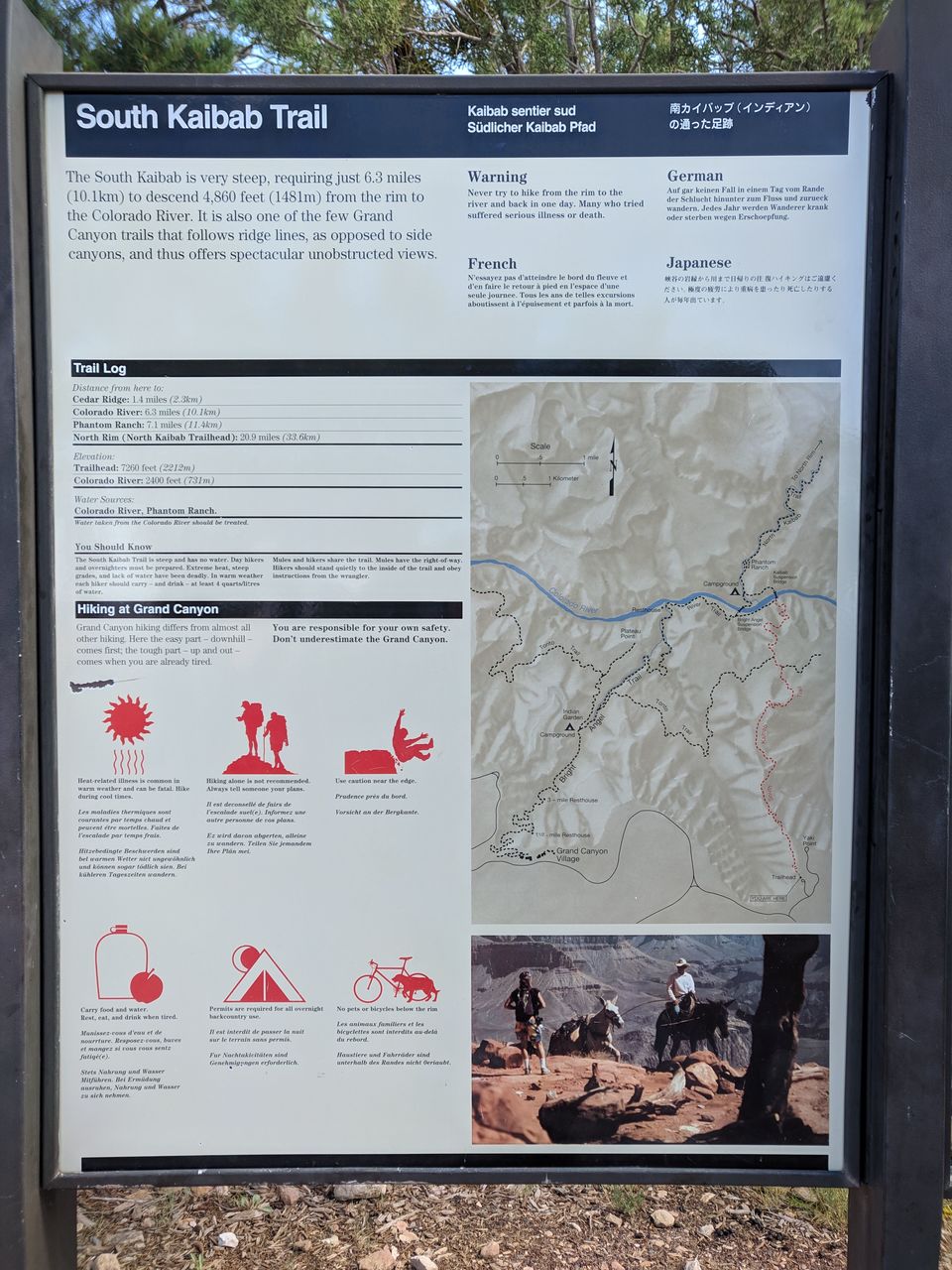 Photo of South Kaibab Trailhead, Grand Canyon Village, AZ, USA by Offbeat Voyagers